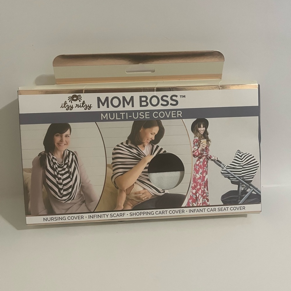Itzy Ritzy MOM BOSS Multi-Use Cover